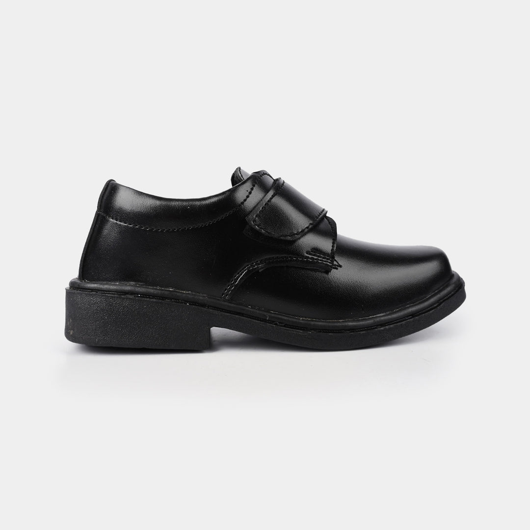 Boys School Shoes TS-12A-BLACK