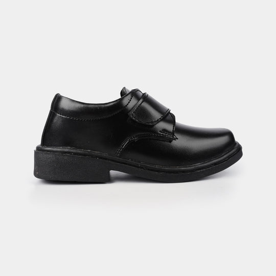 Boys School Shoes TS-12A-BLACK