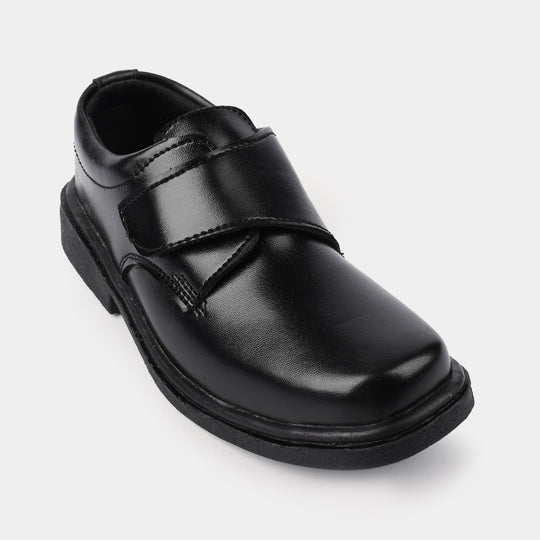 Boys School Shoes TS-12A-BLACK