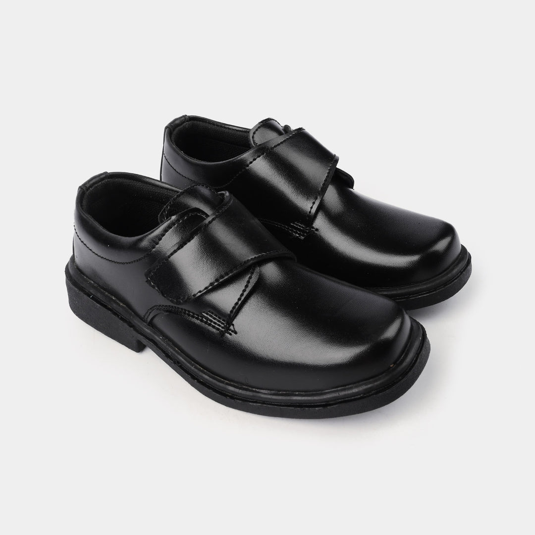 Boys School Shoes TS-12A-BLACK