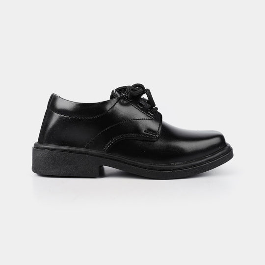 Boys School Shoes TS-14A-BLACK