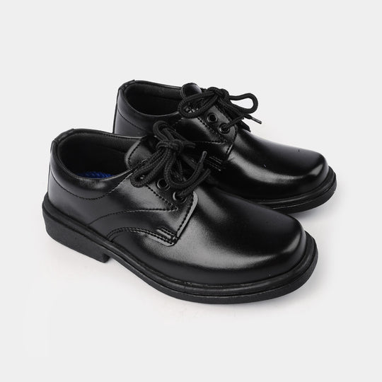 Boys School Shoes TS-14A-BLACK