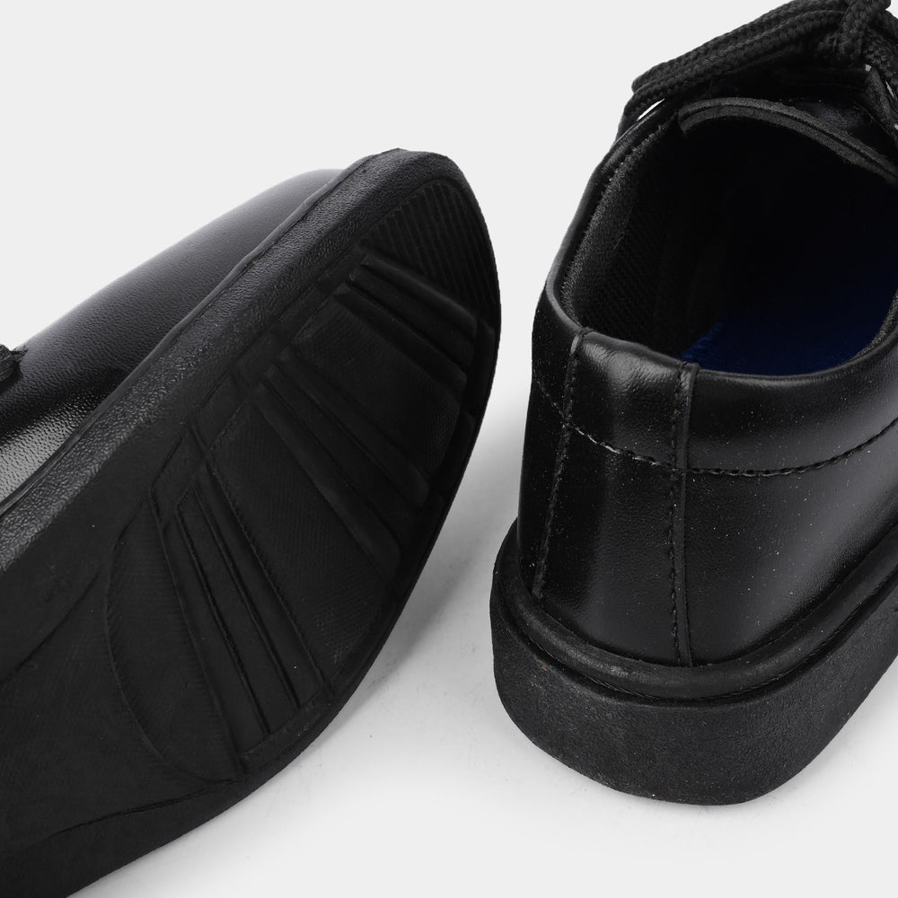 Boys School Shoes TS-14A-BLACK