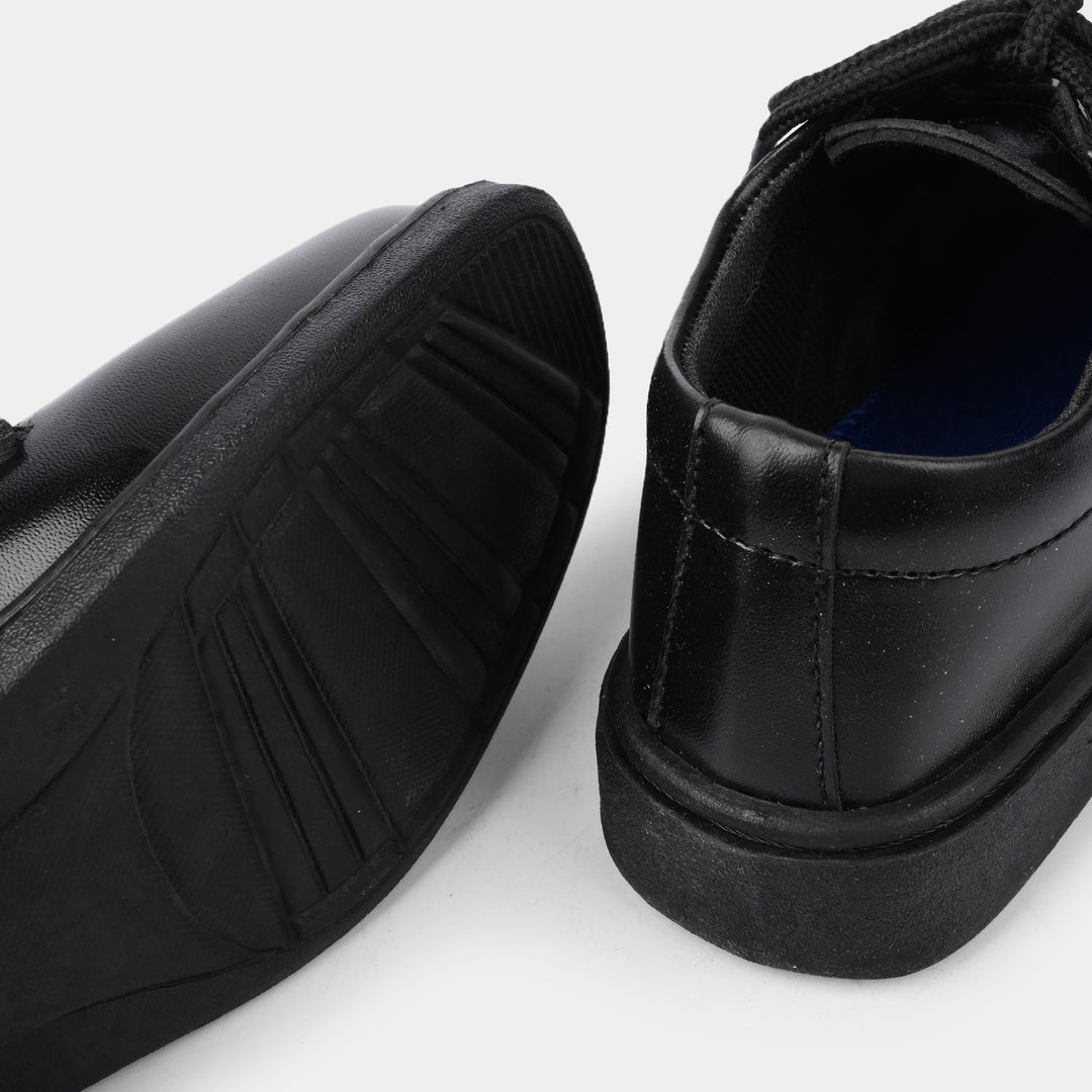 Boys School Shoes TS-14A-BLACK