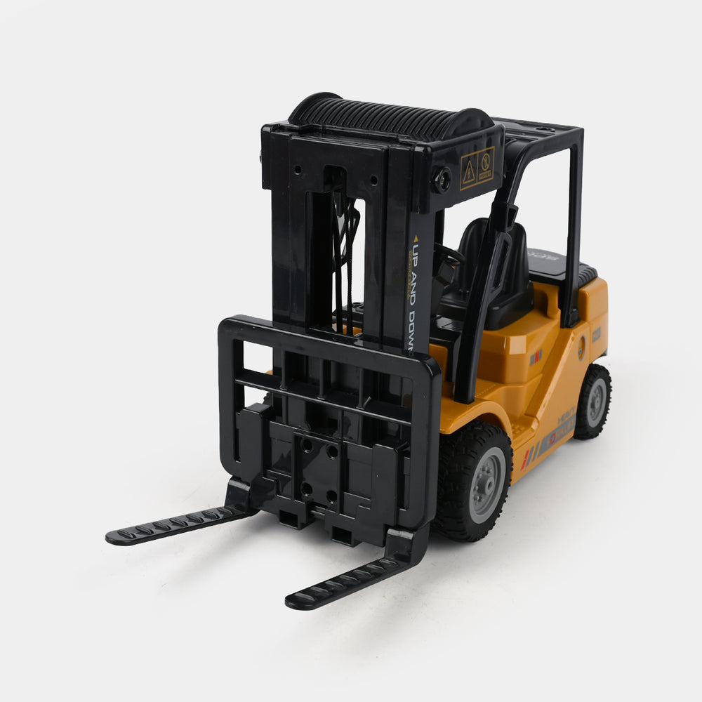 Remote Control Forklift Crane Toy with Light & Sound for Kids