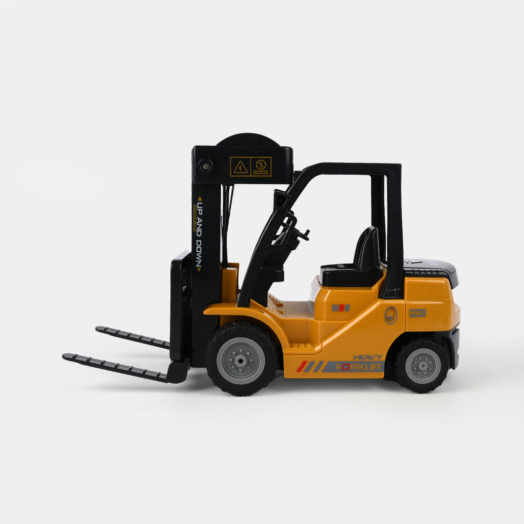 Remote Control Forklift Crane Toy with Light & Sound for Kids