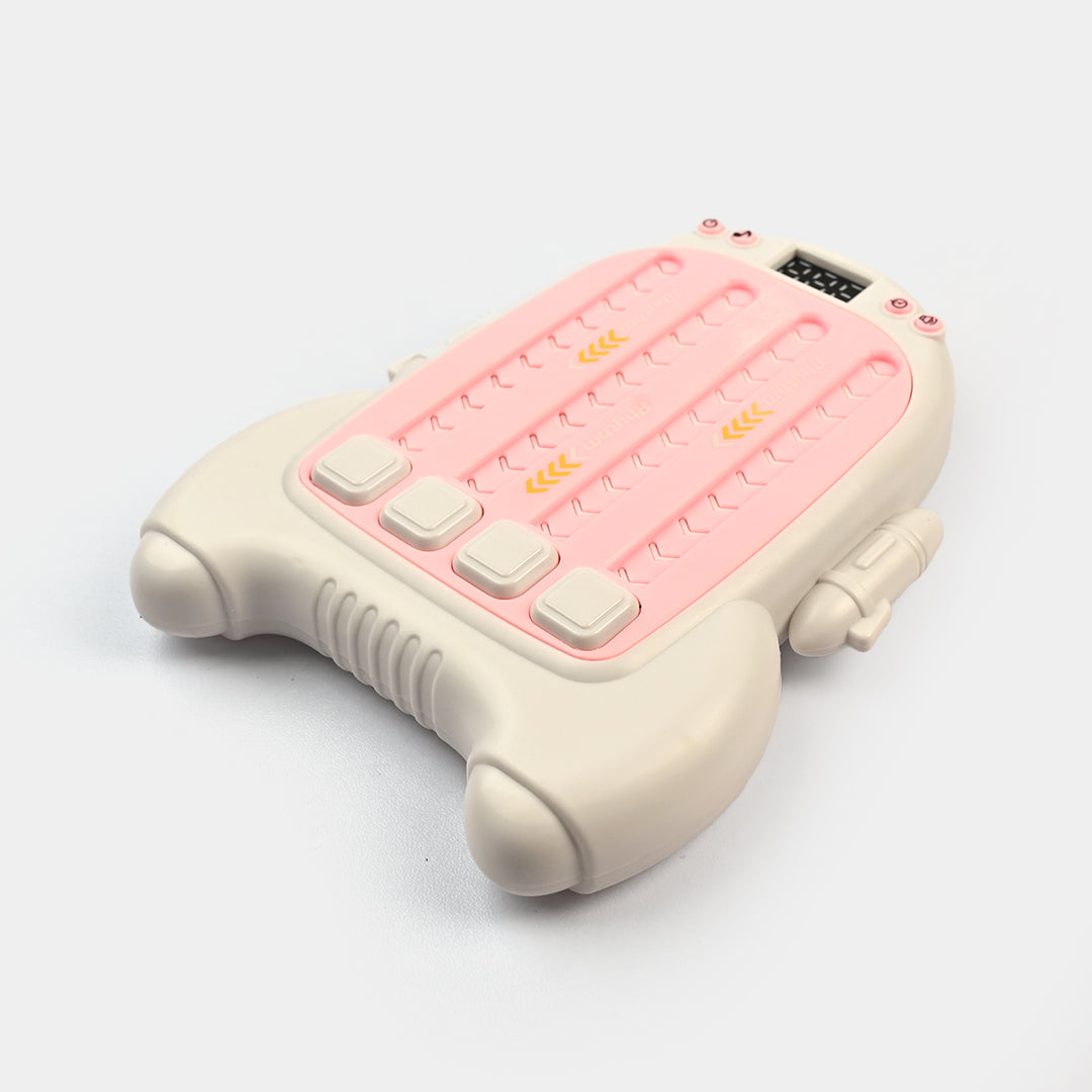 Rhythm Game Machine Quick Push Pop Game with Music and Lights