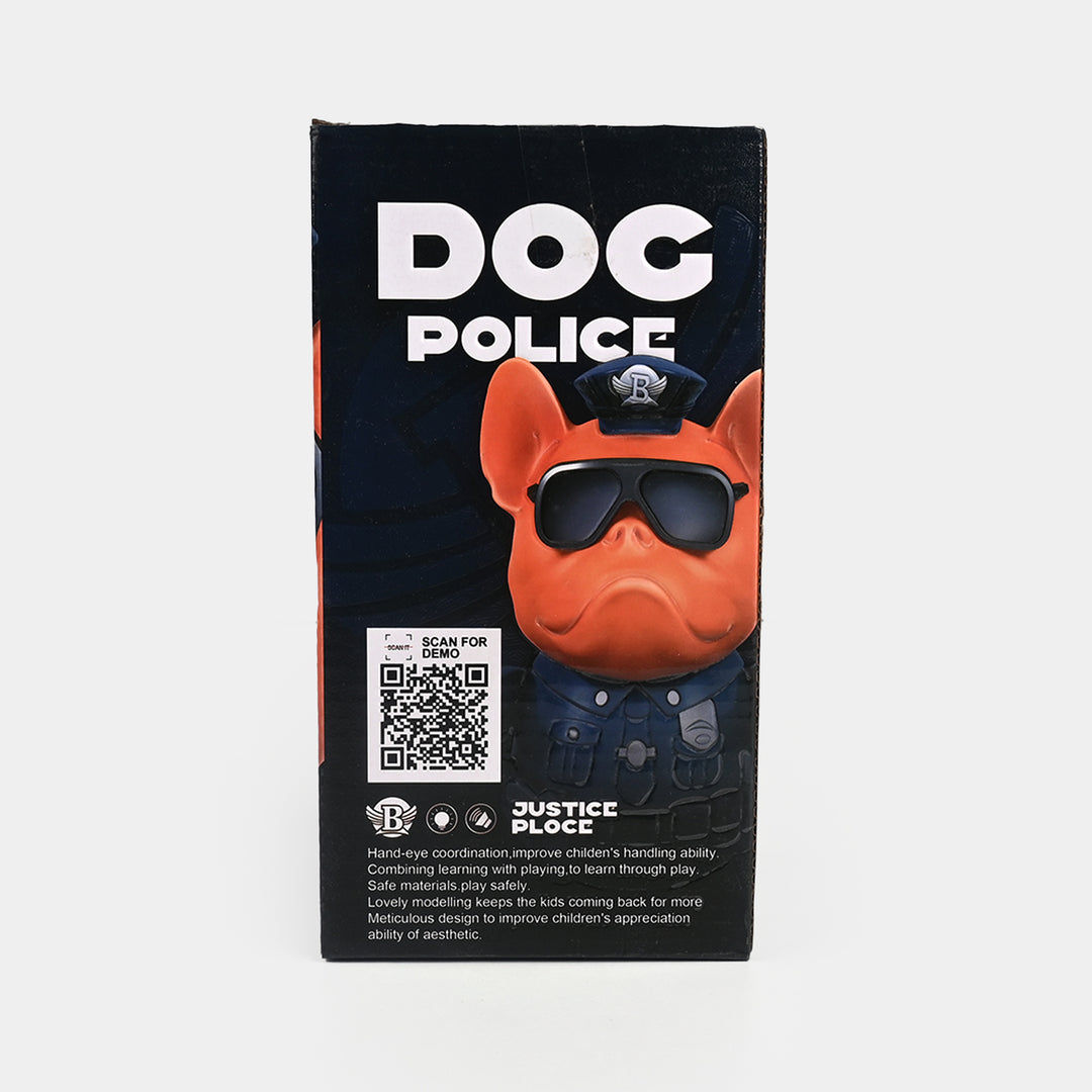 Dancing Police Dog Musical Toy for Kids
