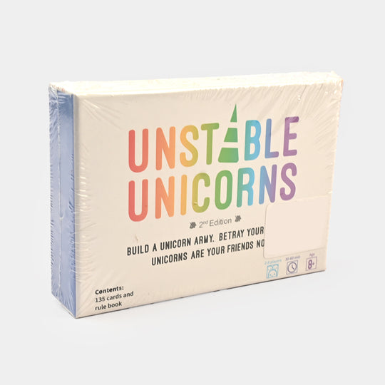 Unstable Strategic Card Game for Kids
