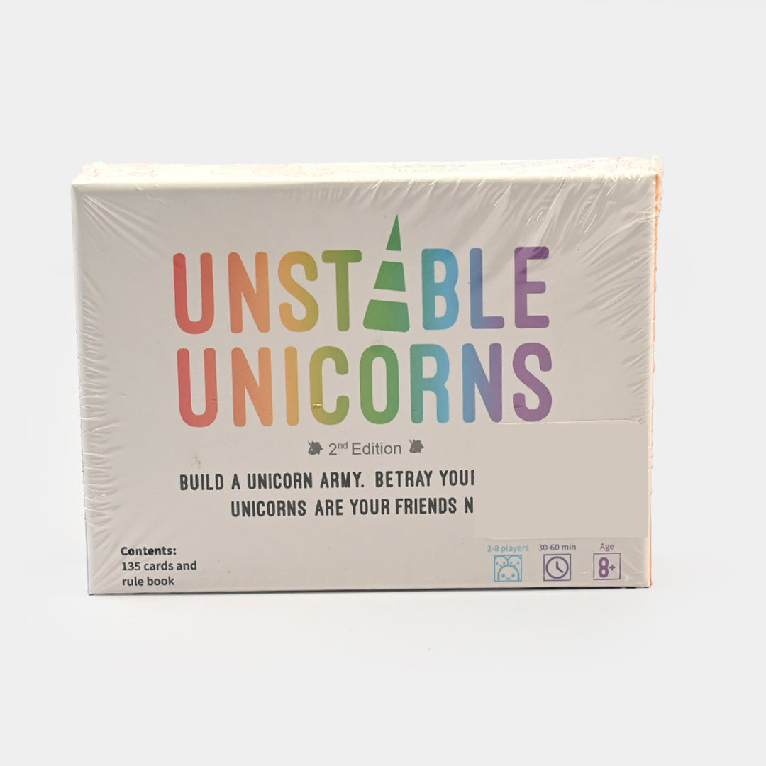 Unstable Strategic Card Game for Kids