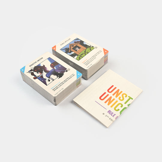 Unstable Strategic Card Game for Kids
