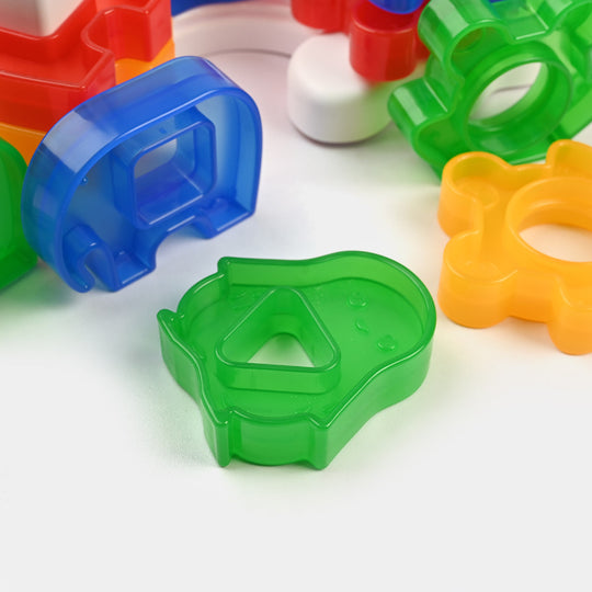 Shapes Stacking Puzzle Building Blocks Set for Kids