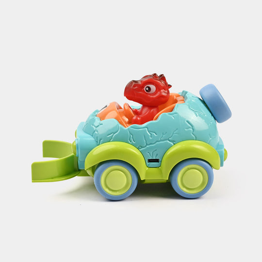 Dino Remote Control Football Car with Lights & Music for Kids