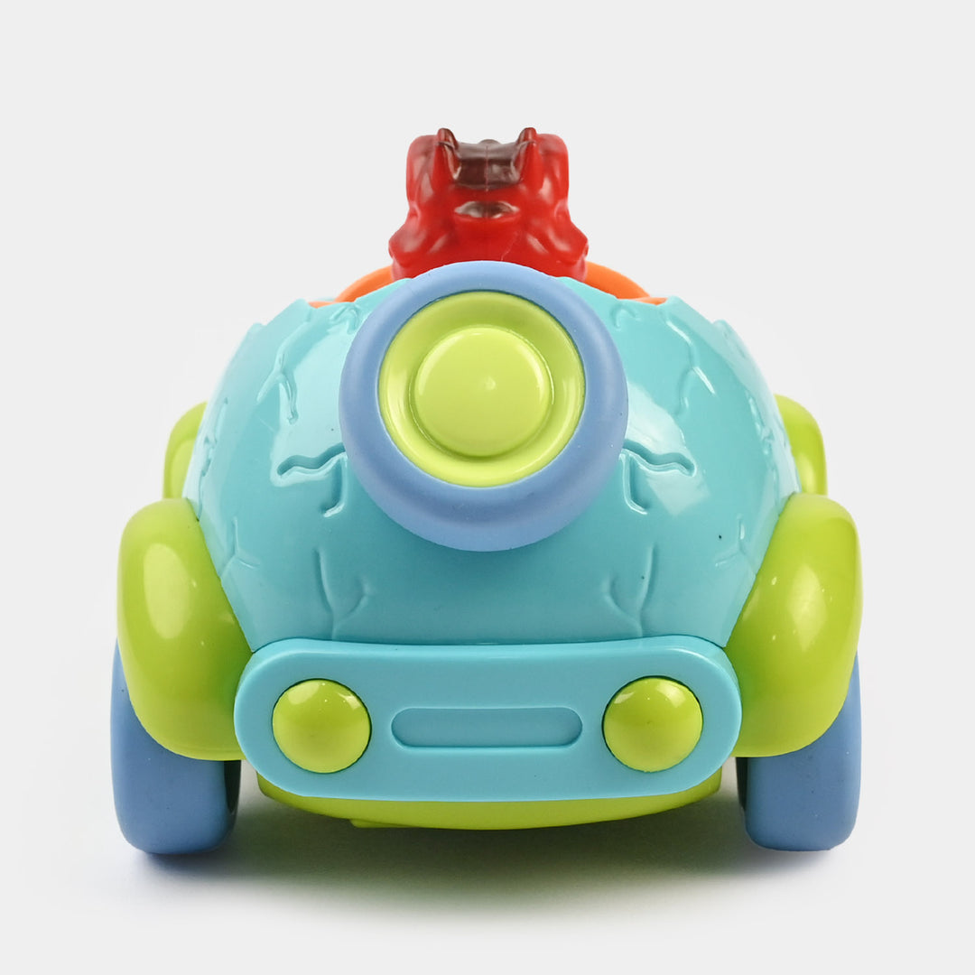 Dino Remote Control Football Car with Lights & Music for Kids
