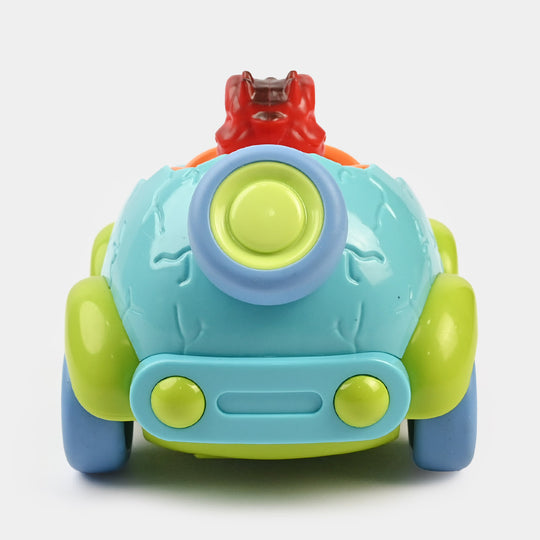 Dino Remote Control Football Car with Lights & Music for Kids