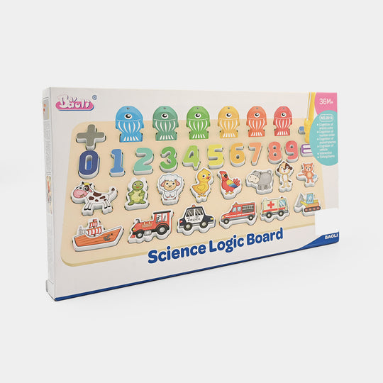 Science Logic Board Educational Toy for Kids