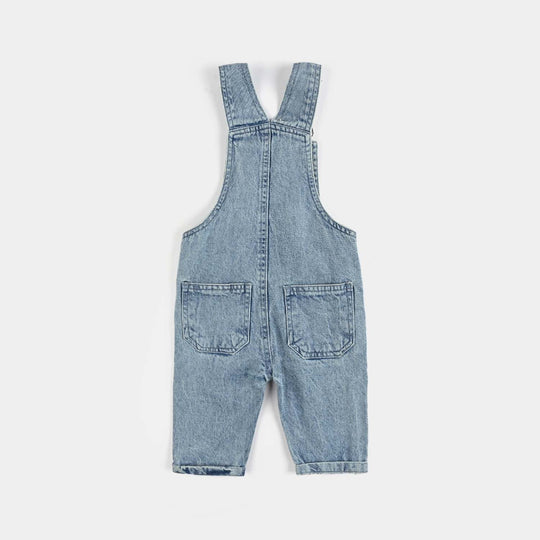 Infant Boys Denim Stretch Dangri-Mid Blue