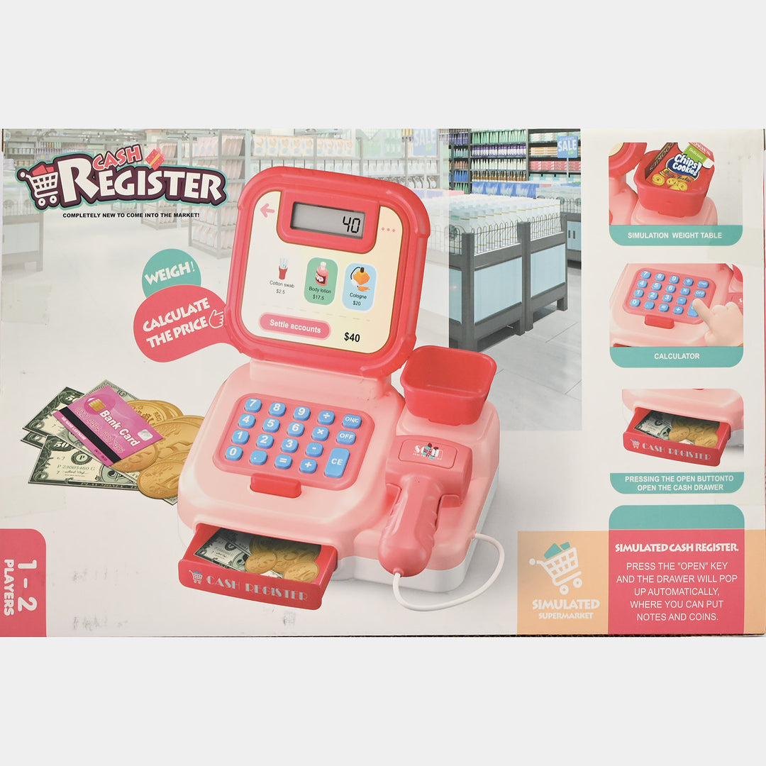 Kids’ Toy Cash Register Set