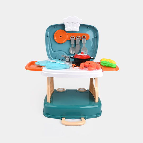 Briefcase Kitchen Play Set for Kids