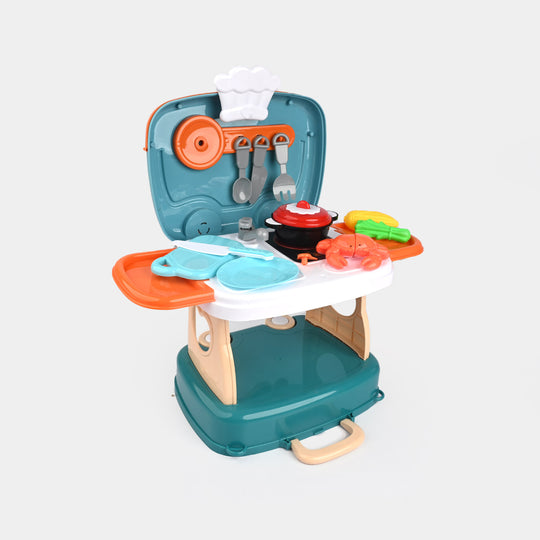 Briefcase Kitchen Play Set for Kids