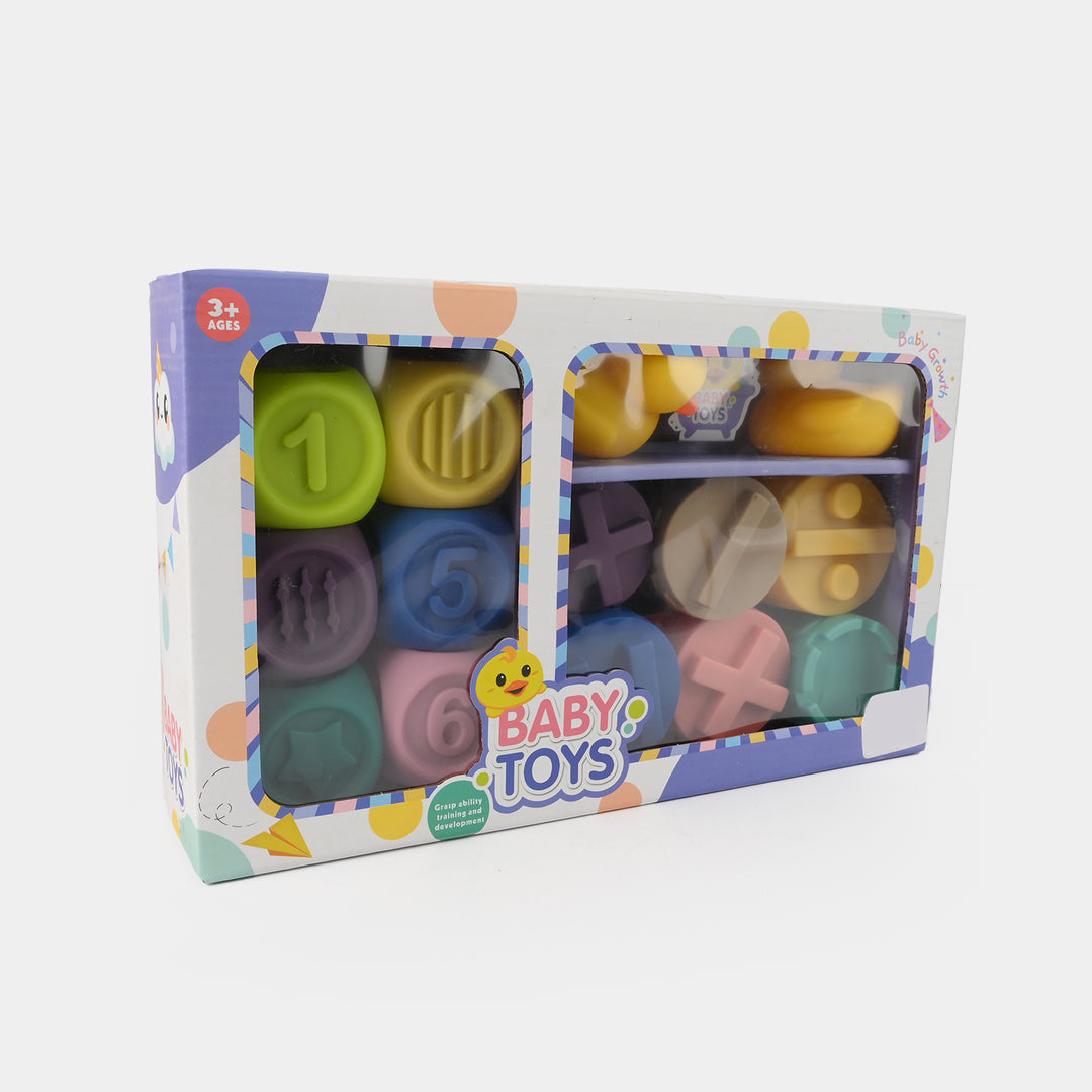 Educational Soft & Shapes Blocks For Kids