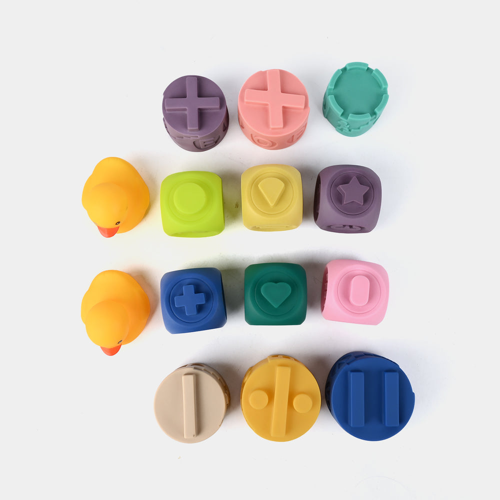 Educational Soft & Shapes Blocks For Kids