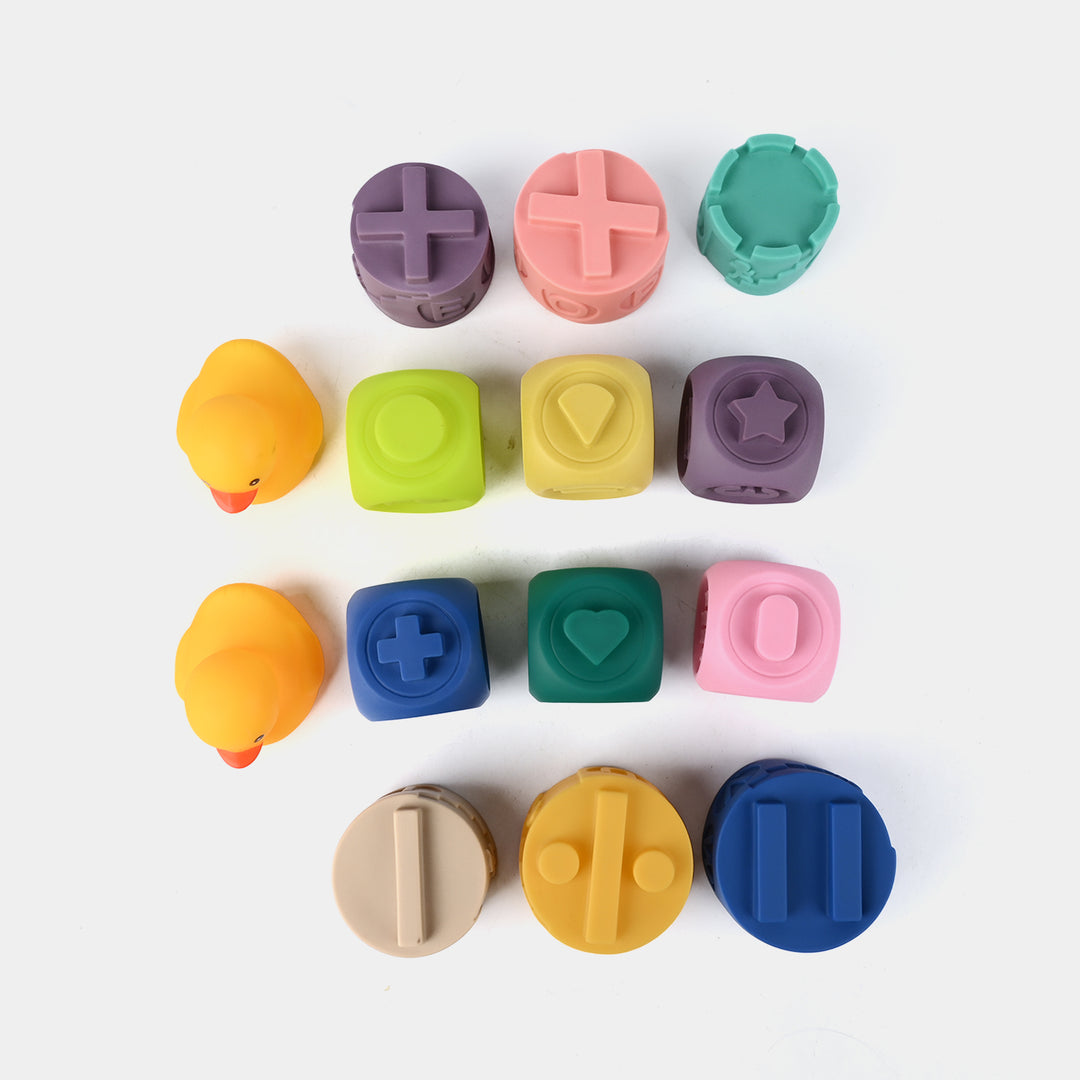 Educational Soft & Shapes Blocks For Kids