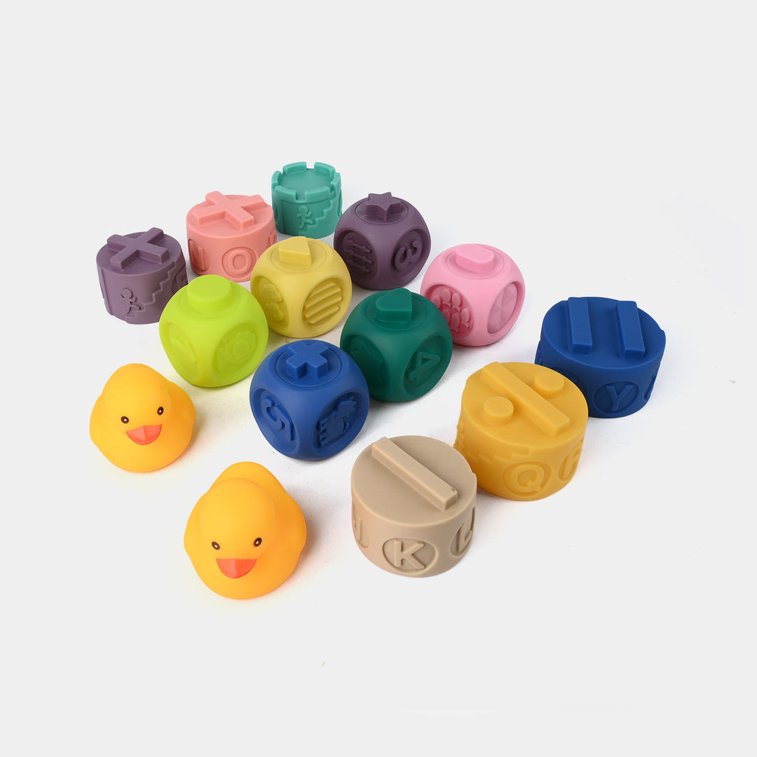 Educational Soft & Shapes Blocks For Kids