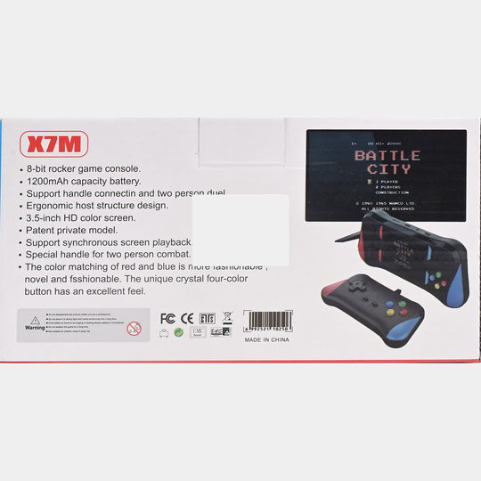 Portable Handheld Brick Joystick Console Game X7M
