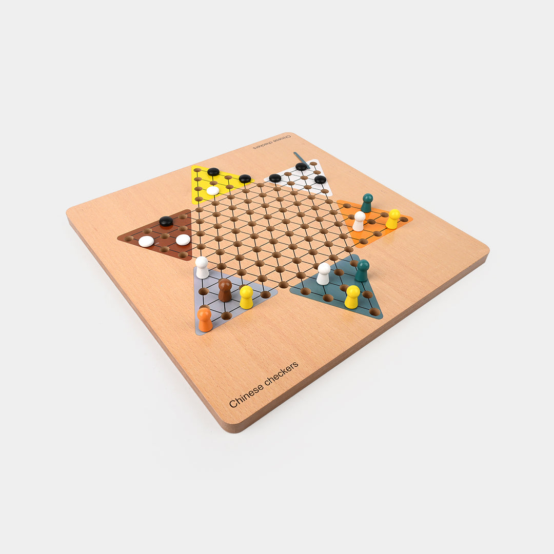 Wooden Checkers Multi Function 2IN1