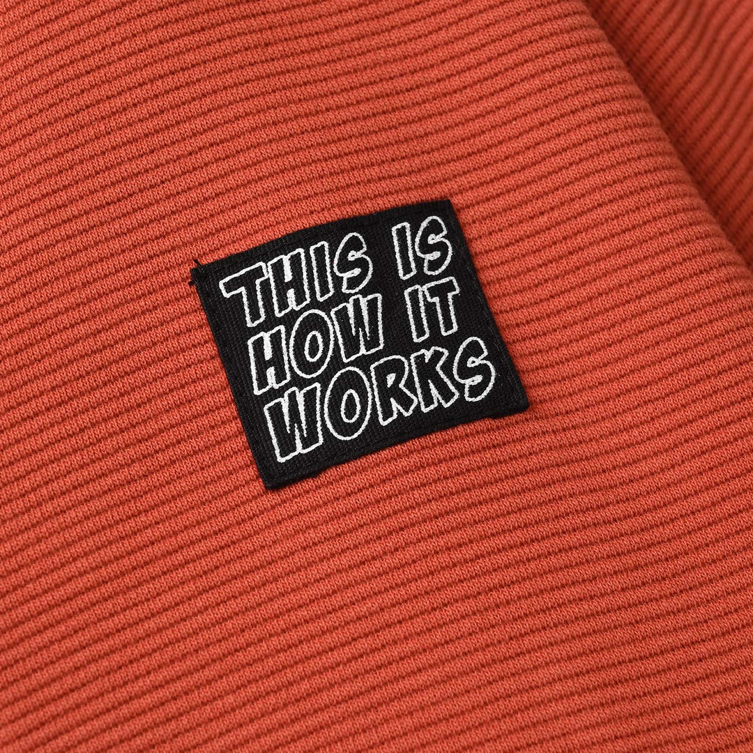 Boys Ottoman Bomber Jacket How It Work-Orange