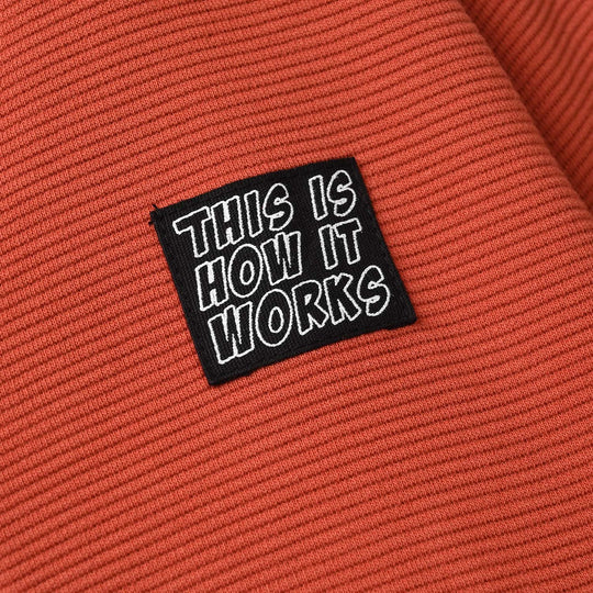 Boys Ottoman Bomber Jacket How It Work-Orange