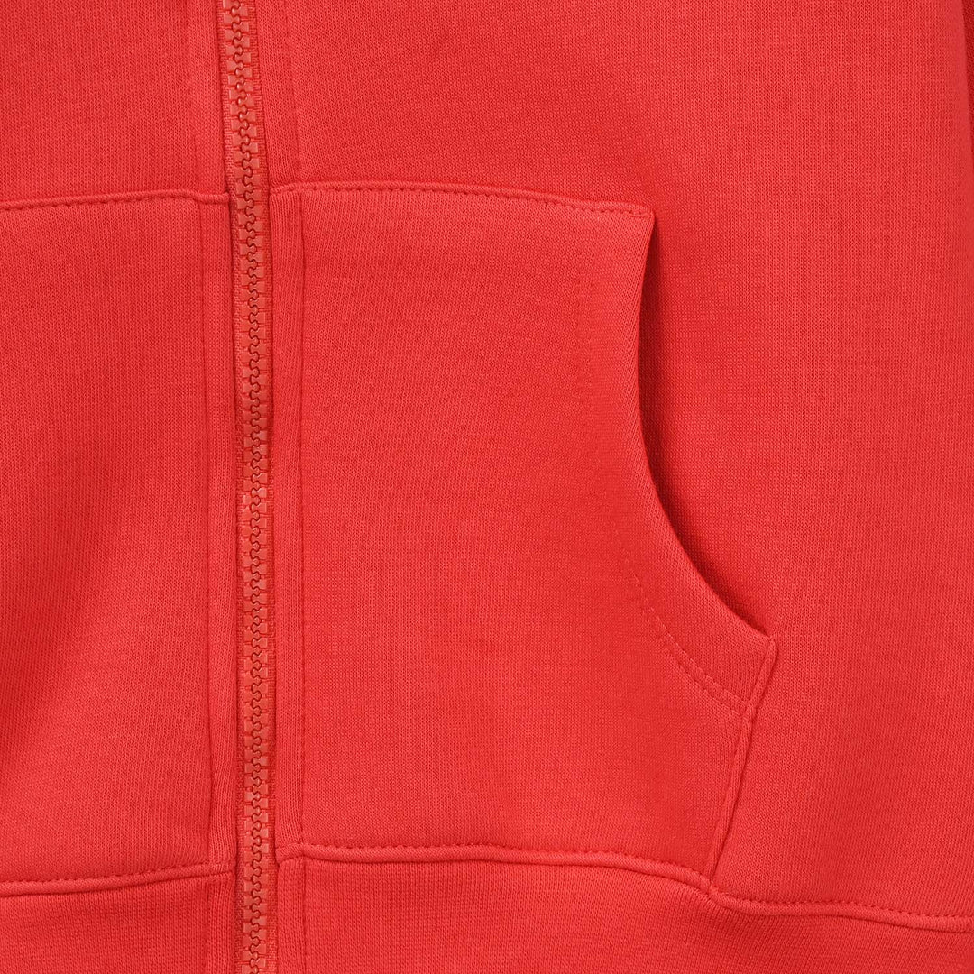 Boys Fleece Knitted Jacket - Red
