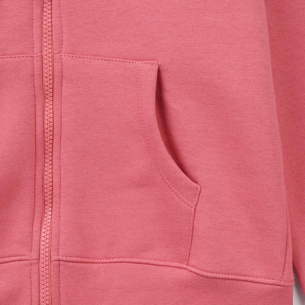 Girls Fleece Knitted Jacket Basic