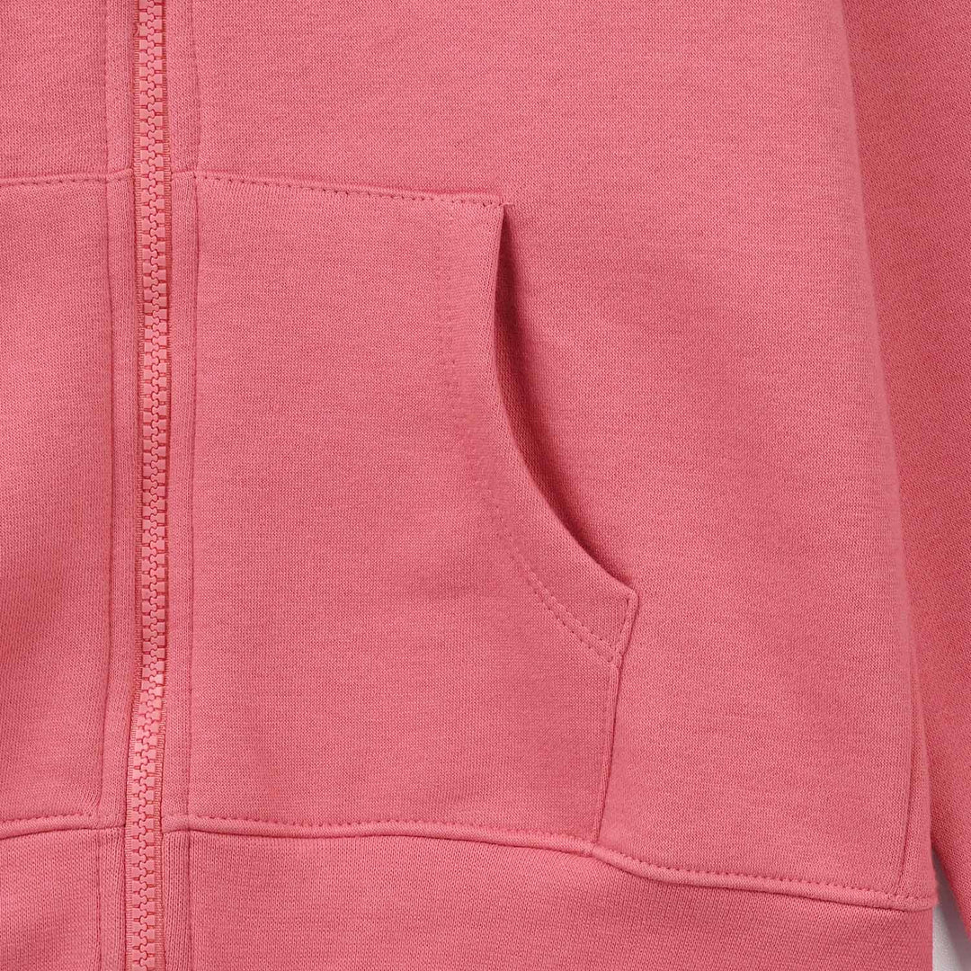 Girls Fleece Knitted Jacket Basic