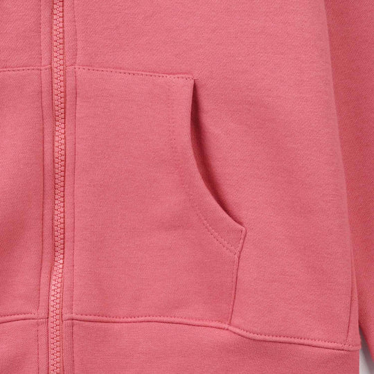 Girls Fleece Knitted Jacket Basic