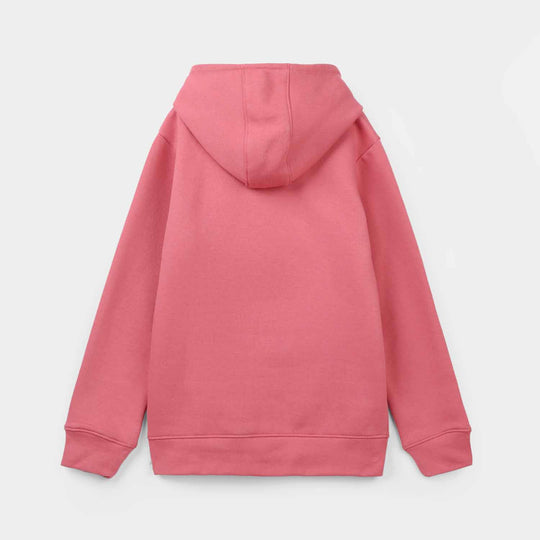 Girls Fleece Knitted Jacket Basic