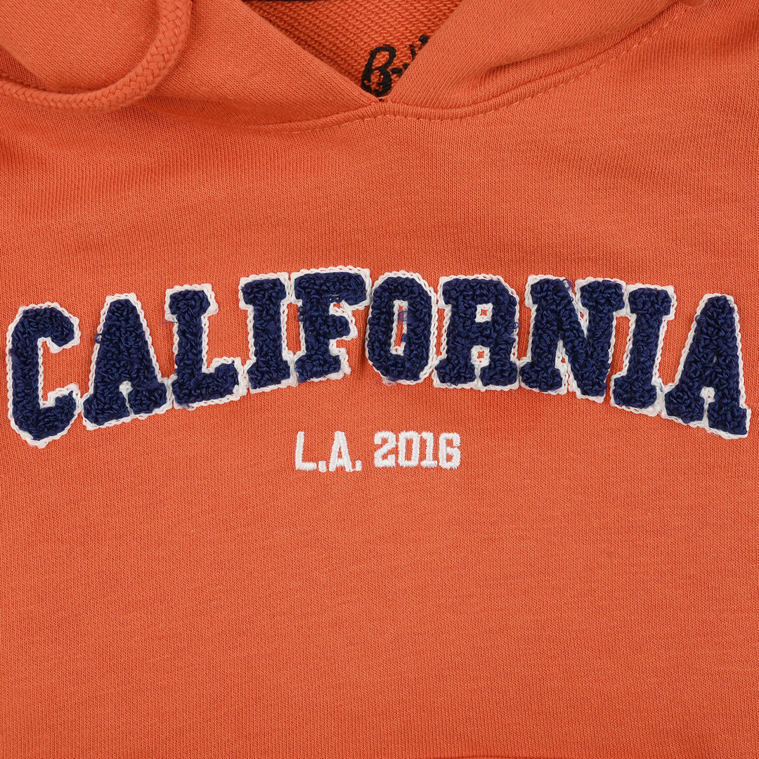 Boys Jersey/Terry 2 Piece Suit California-Orange