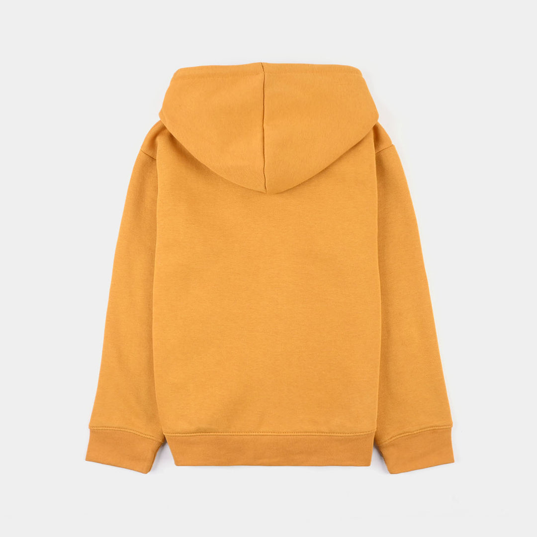 Boys Fleece Knitted Jacket Out & Play-Sun Flower