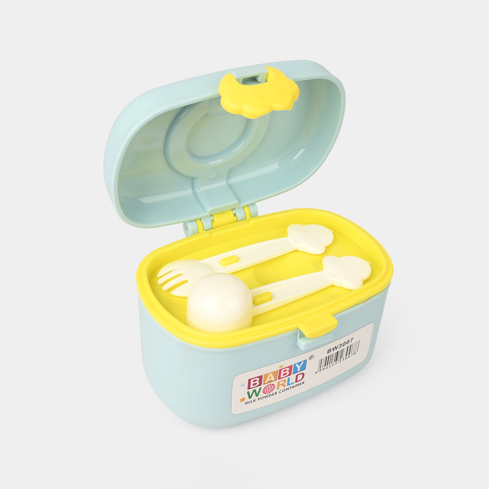 Milk Powder Container - Bear 3007 Blue