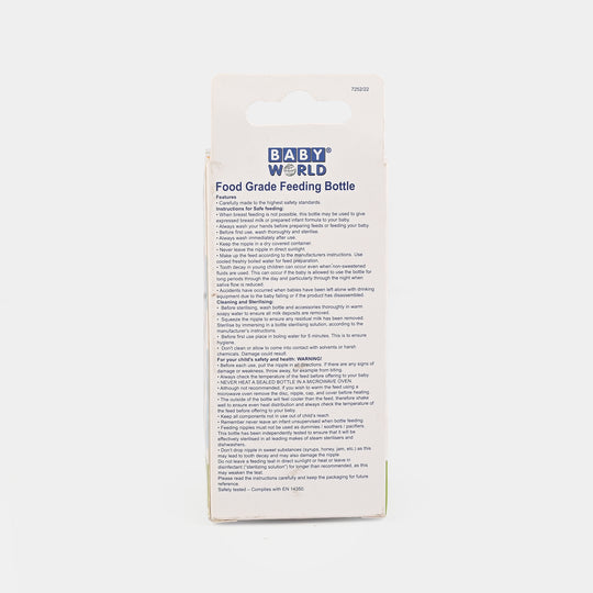 Wide Neck Feeder Bottle 3Oz 4036
