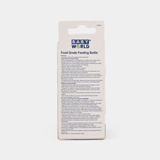 Wide Neck Feeder Bottle 3Oz 4037