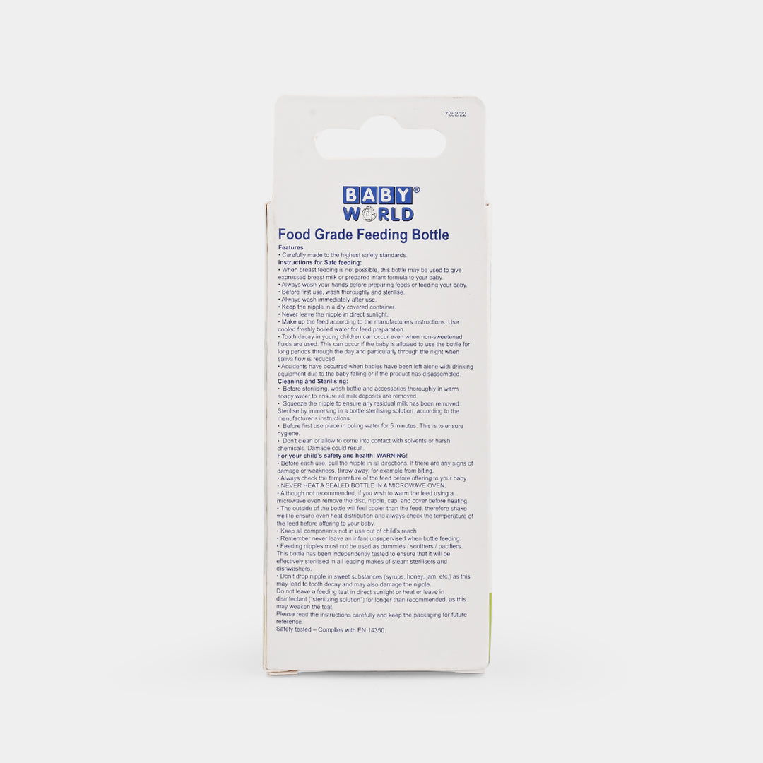 Wide Neck Feeder Bottle 2Oz 4038