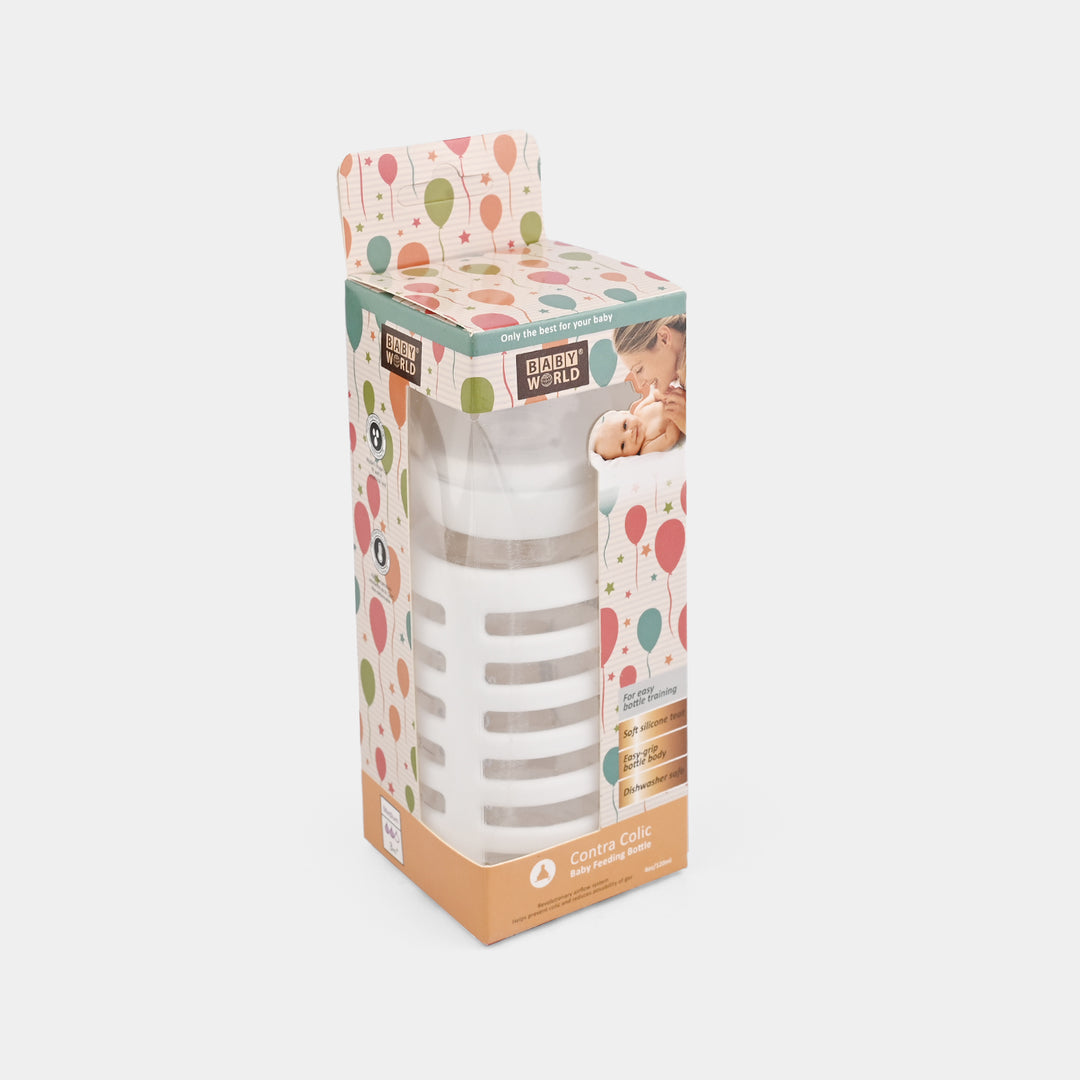 Baby Glass Feeding Bottle | 120ml