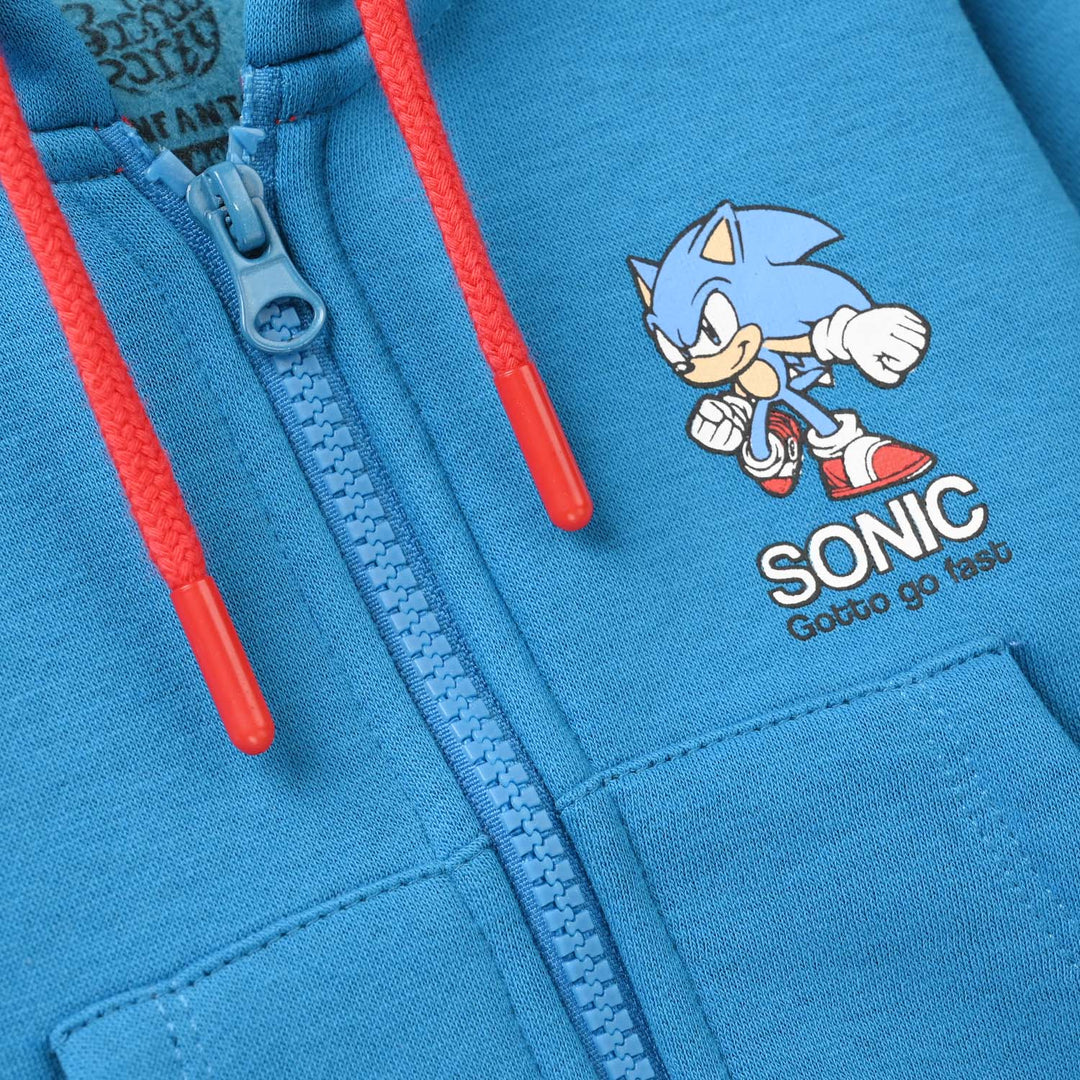 Infant Boys Fleece Knitted Jacket Character - Blue