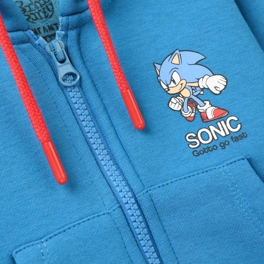 Infant Boys Fleece Knitted Jacket Character - Blue