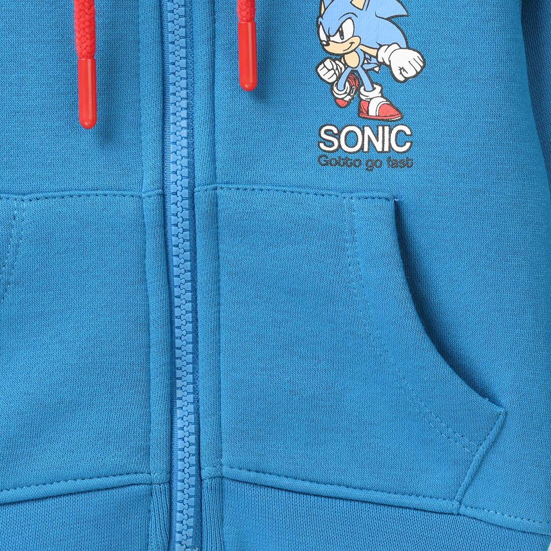 Infant Boys Fleece Knitted Jacket Character - Blue