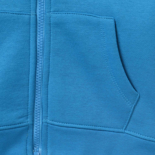 Boys Fleece Knitted Jacket - Blue