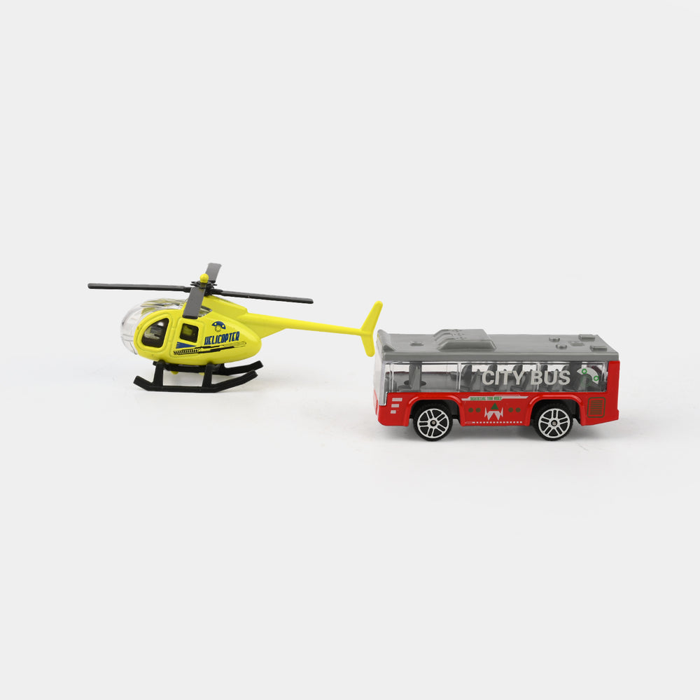 Alloy Transport Vehicle Die-cast Model Set 2Pcs