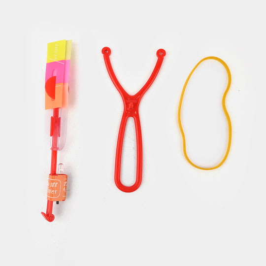 Led Light Slingshot Flying Arrow Toy for Kids
